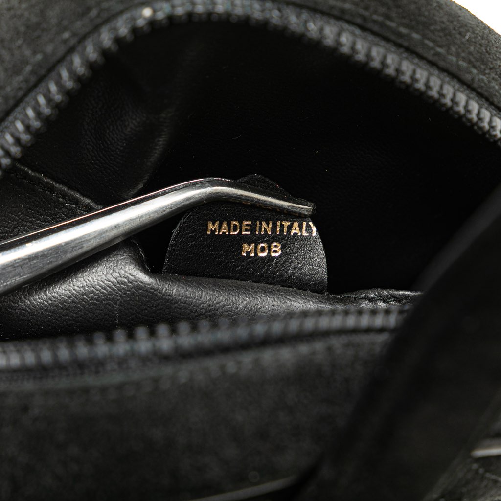 Celine Round Suede Tassel Handbag - Image 10