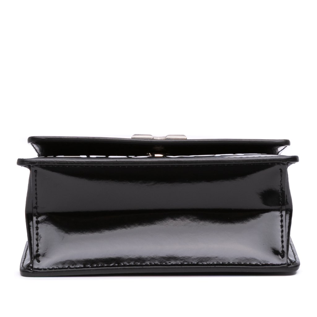 Off-white Glazed Calfskin Life's Work Jitney 0.7 Bag - Image 6