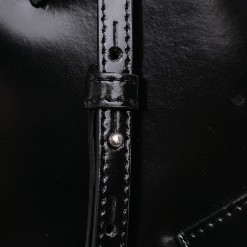 Off-white Glazed Calfskin Life's Work Jitney 0.7 Bag - Detail 1