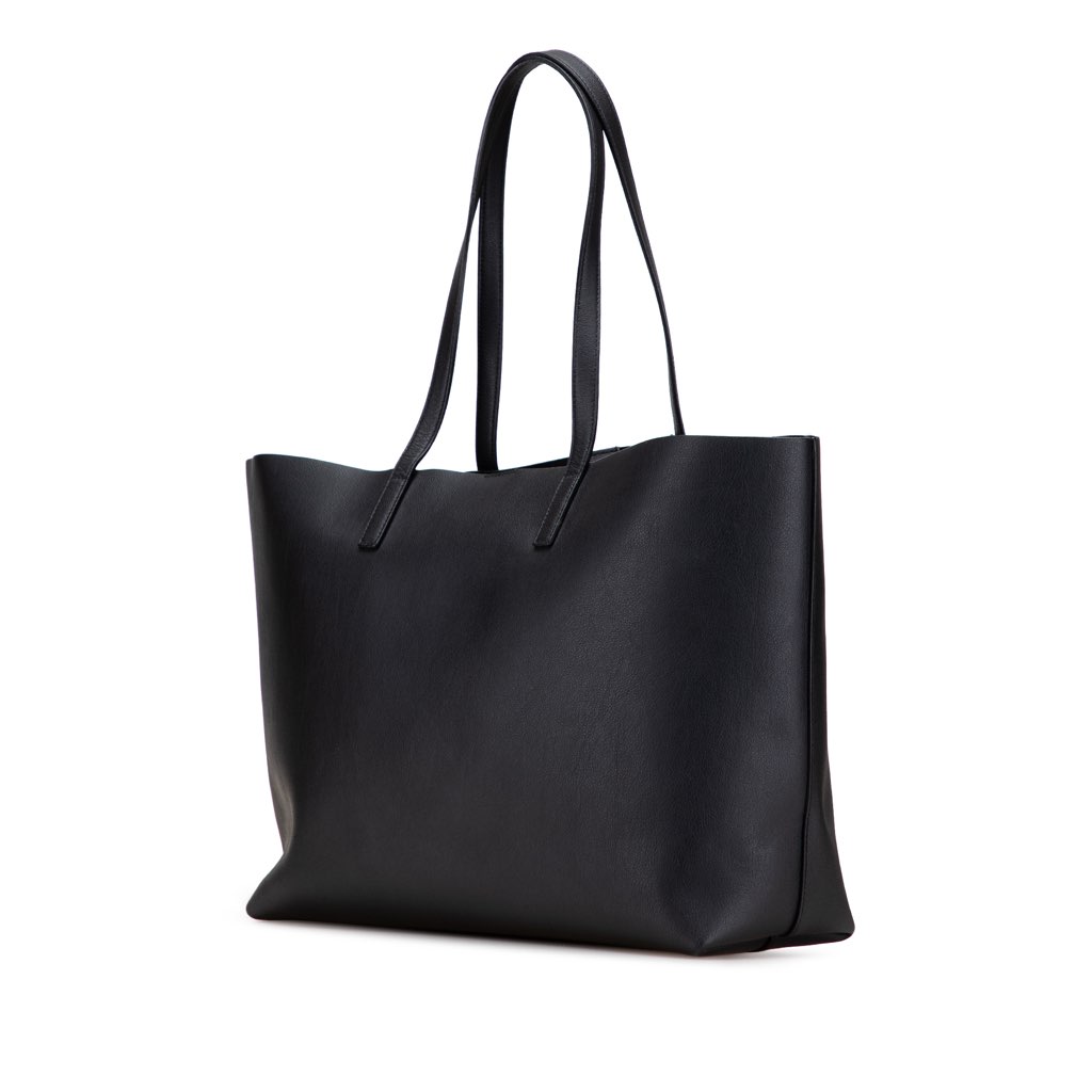 Saint Laurent Large Leather East West Shopping Tote - 2