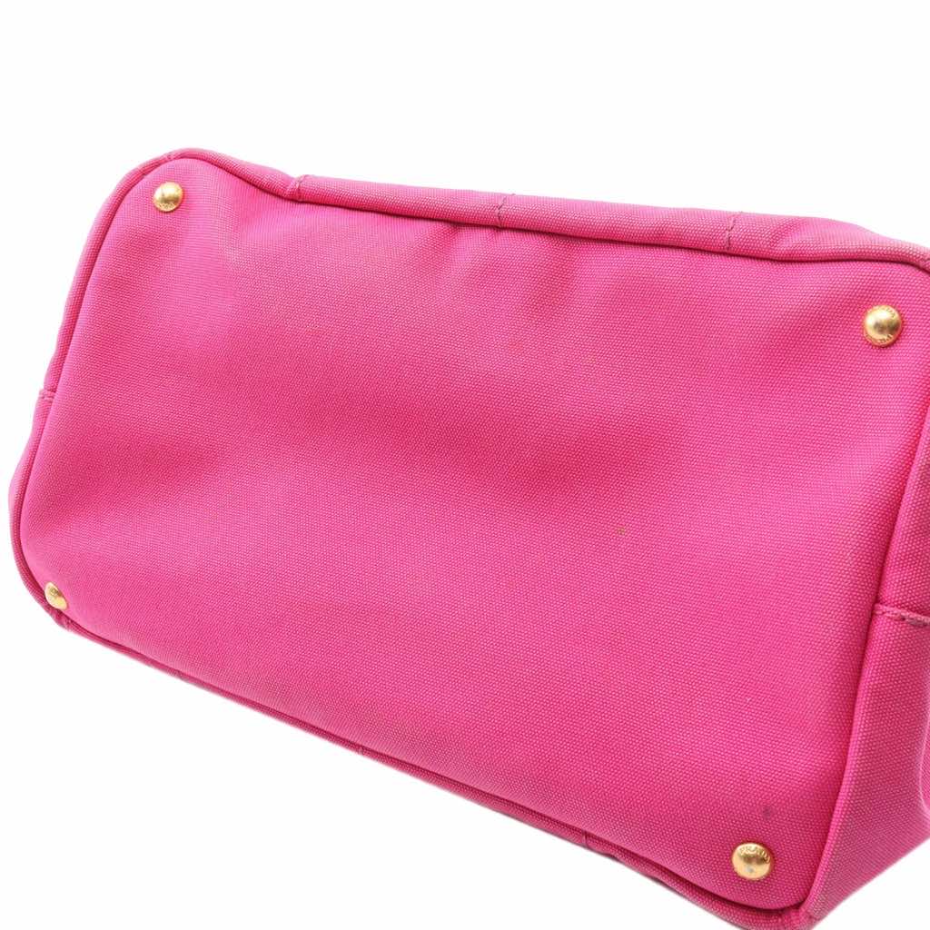 Prada Canvas Canapa Logo Satchel - Detail 2