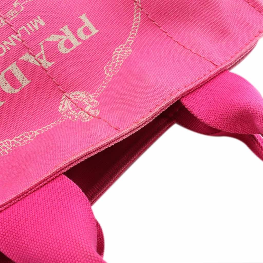 Prada Canvas Canapa Logo Satchel - Image 12
