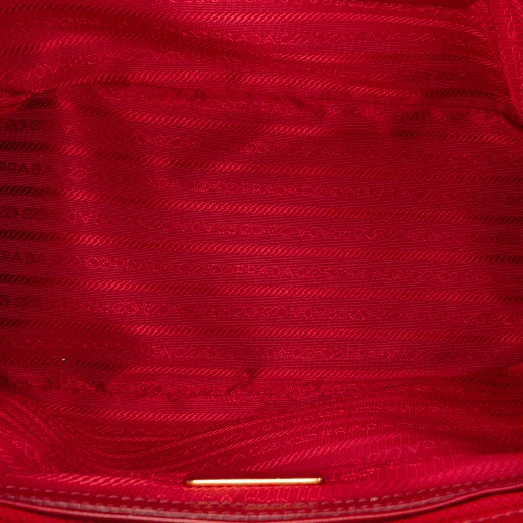 Prada Small Saffiano Lux Galleria Double Zip Satchel - 4