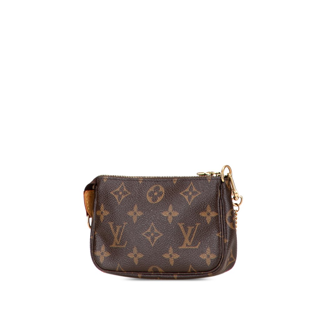 Louis Vuitton Monogram Trunks and Bags Mini Pochette Accessoires - Back view