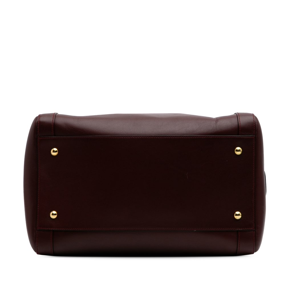 Salvatore Ferragamo Leather Marilyn Satchel - 3