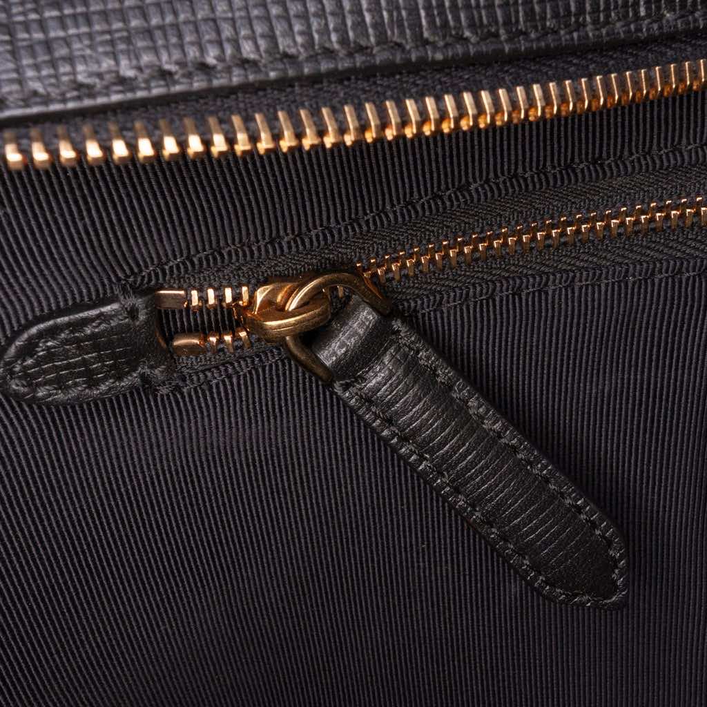 Burberry Leather and House Check Satchel - 5