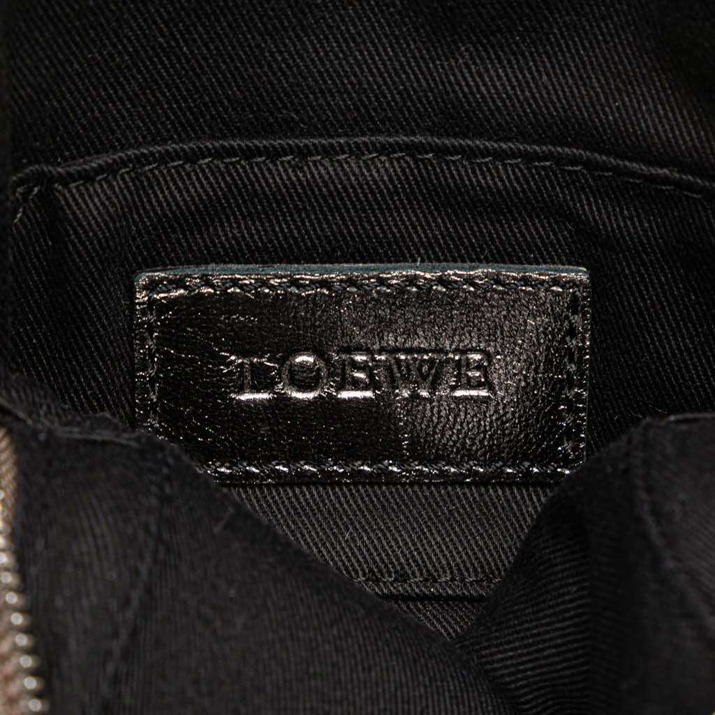 Loewe Mini Metallic Goatskin Anagram Tassel Crossbody - Side view