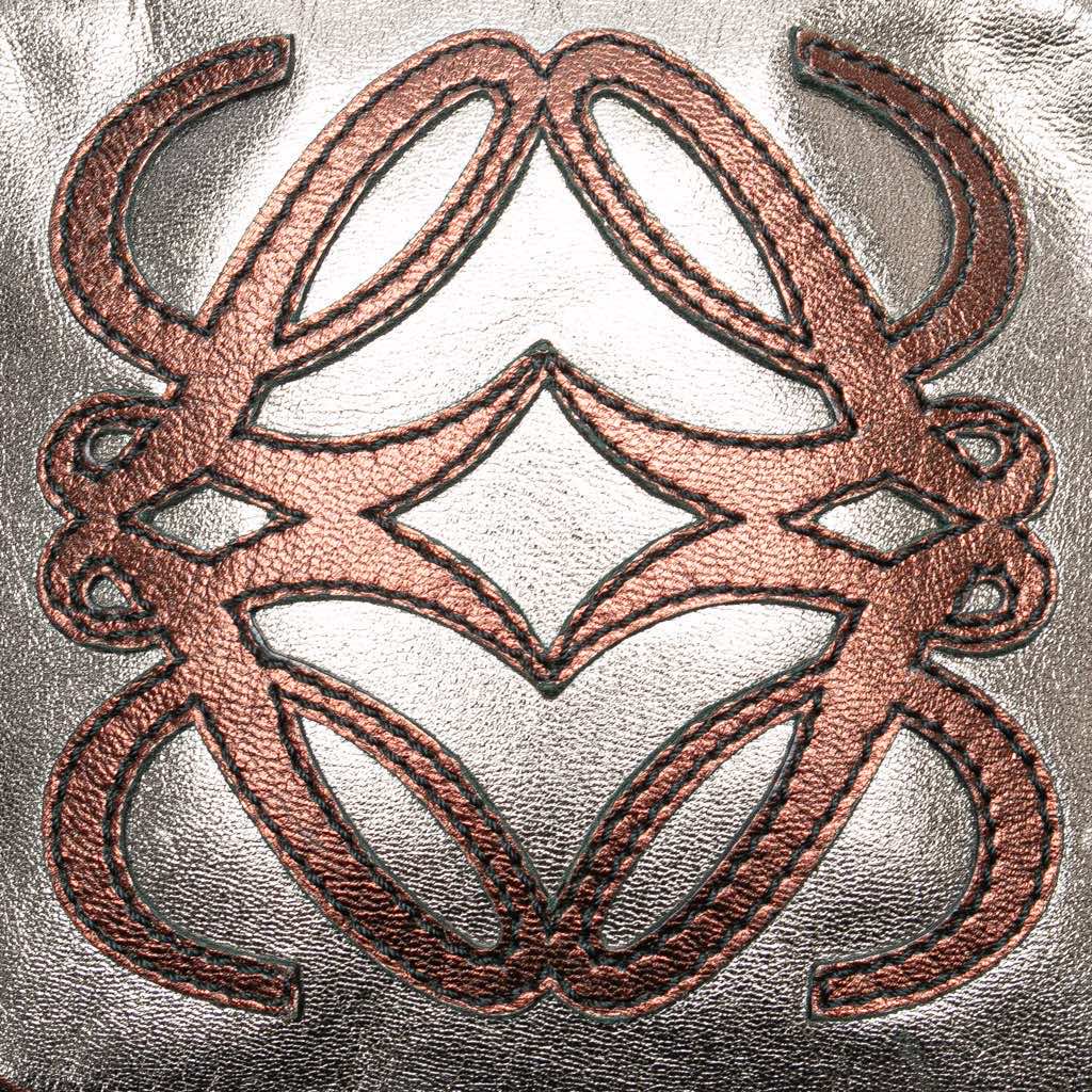 Loewe Mini Metallic Goatskin Anagram Tassel Crossbody - Detail 2