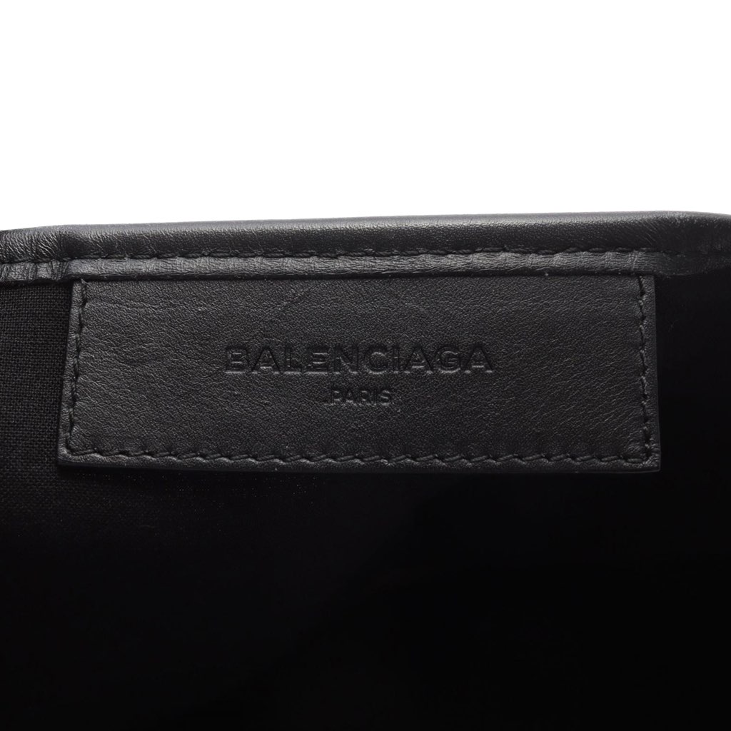 Balenciaga Canvas Navy Cabas Tote M - 4