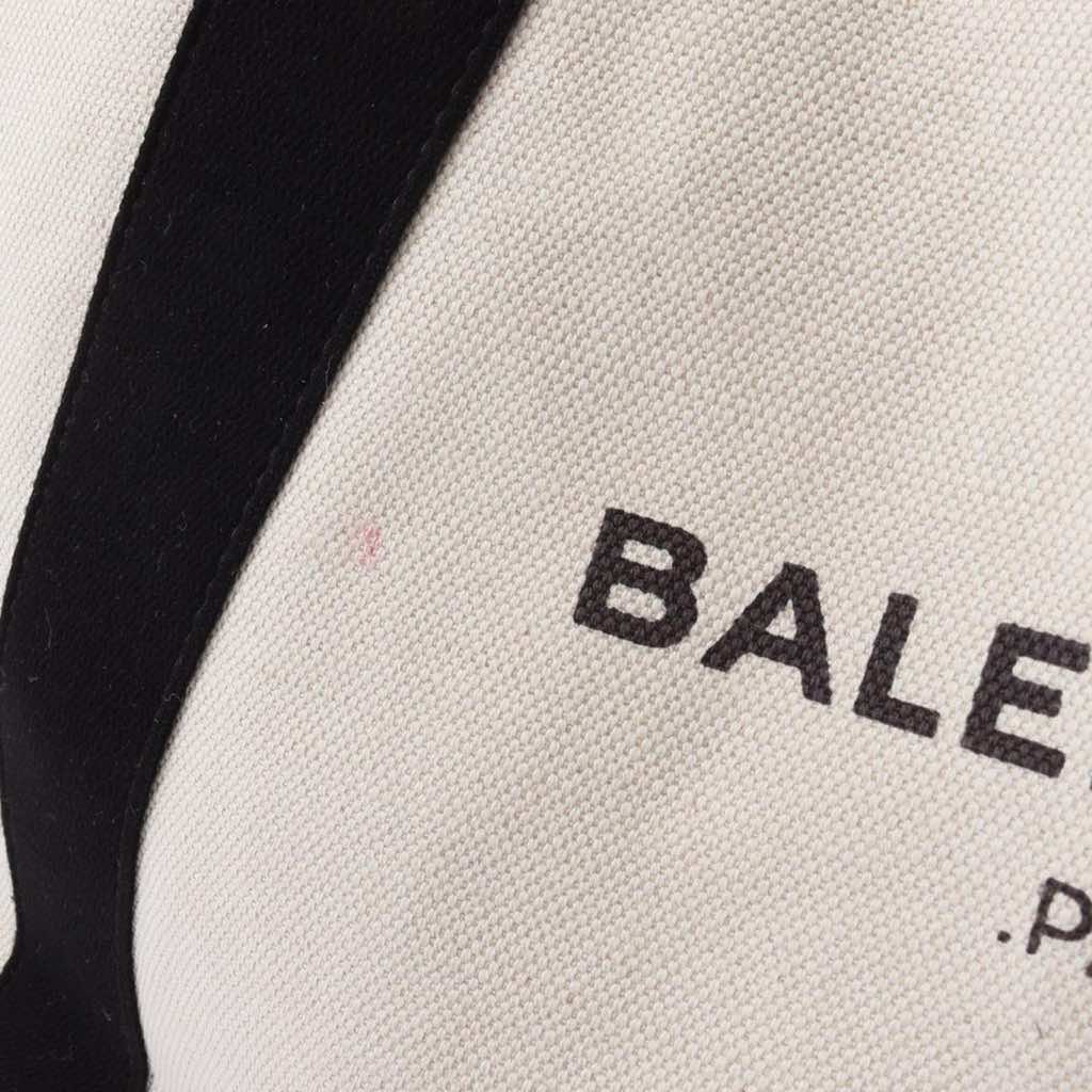 Balenciaga Canvas Navy Cabas Tote M - Detail 2