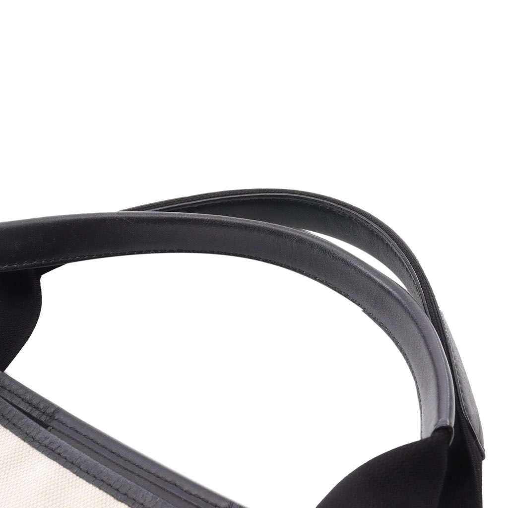 Balenciaga Canvas Navy Cabas Tote M - Image 10