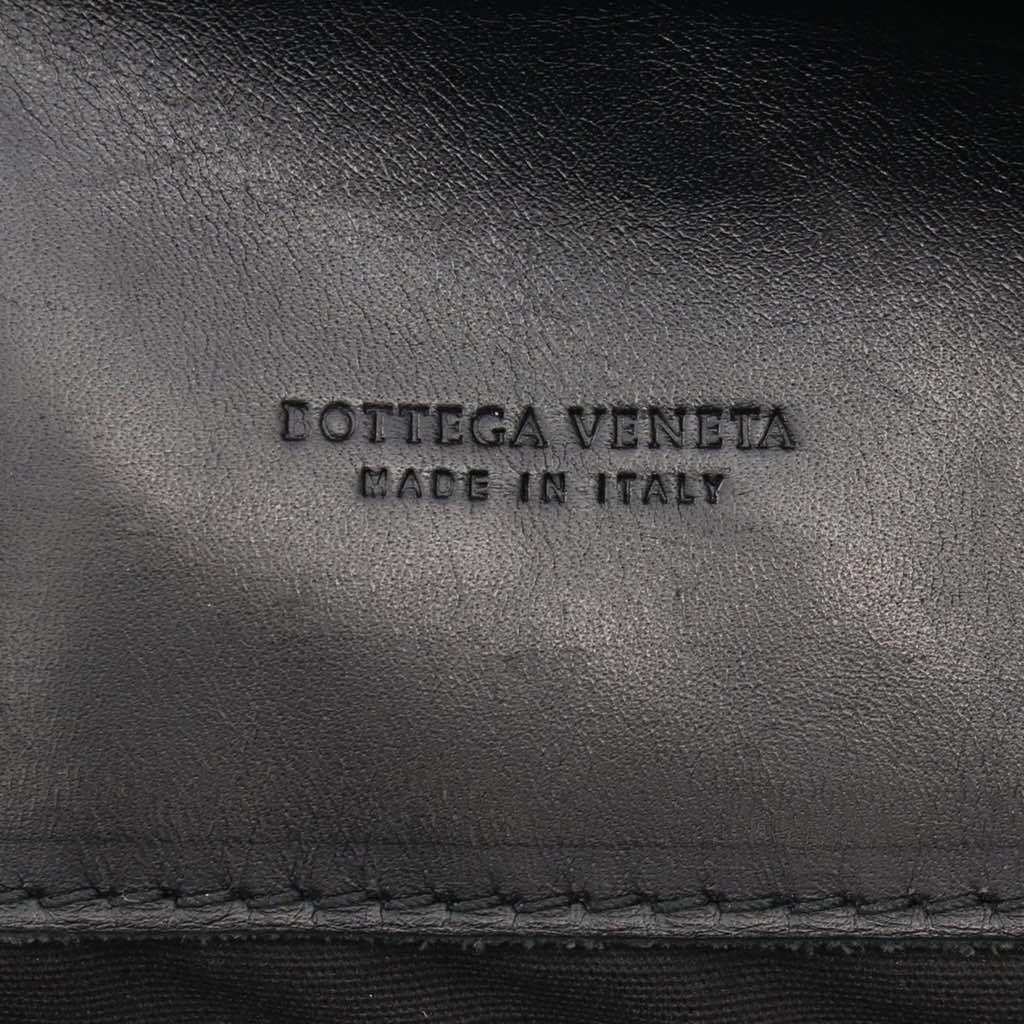 Bottega Veneta Leather Intrecciato Clutch - 4