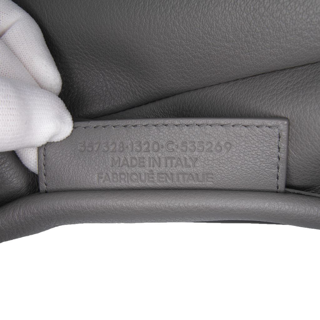 Balenciaga Leather Papier Sight Zip Around Clutch - Detail 1