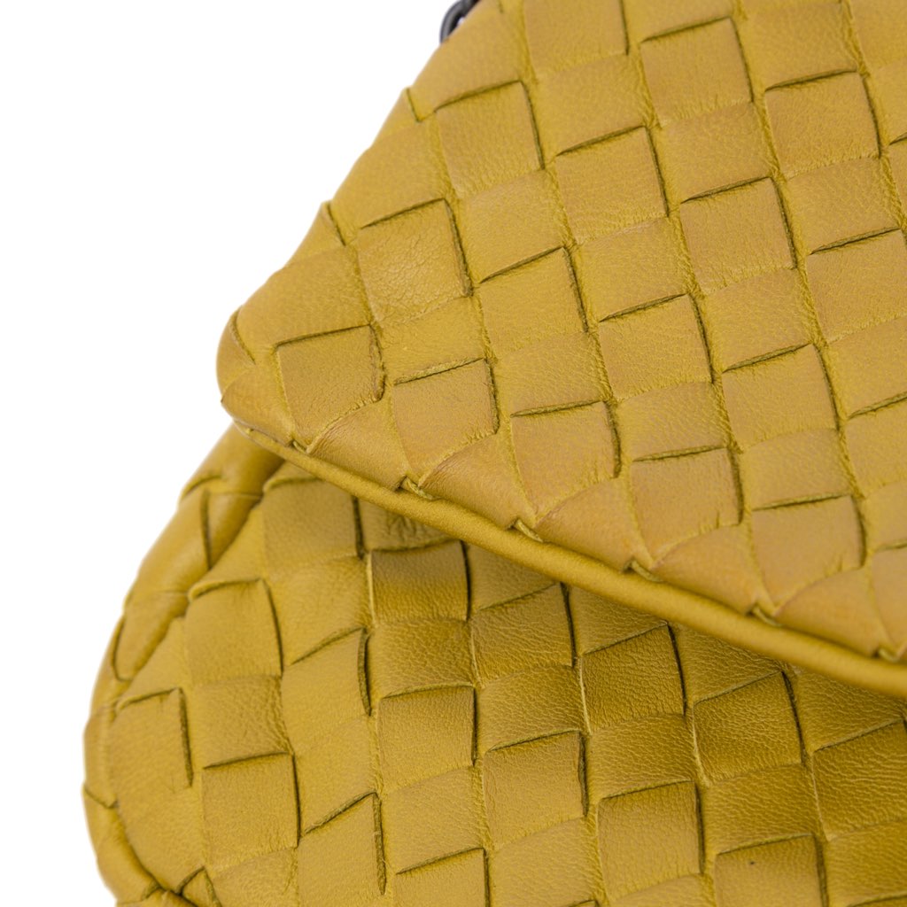 Bottega Veneta Mini Nappa Intrecciato Expandable Chain Flap Crossbody - Image 13