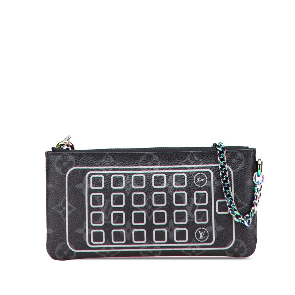 Louis Vuitton Monogram Eclipse Flash Fragment Iphone Case