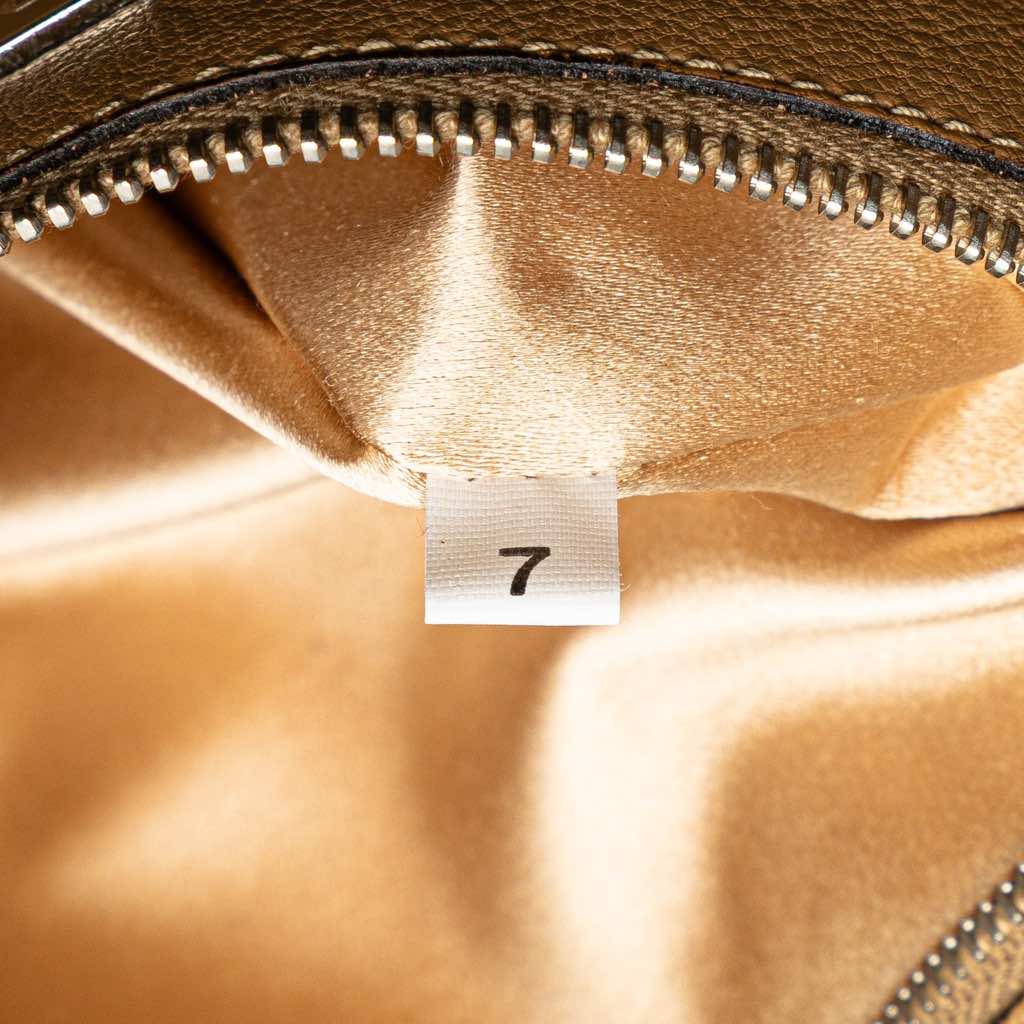 Prada Cinghiale Leather Dome Handbag - Detail 1