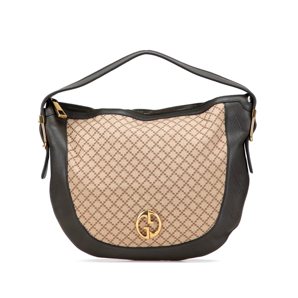Gucci Diamante Canvas 1973 Hobo