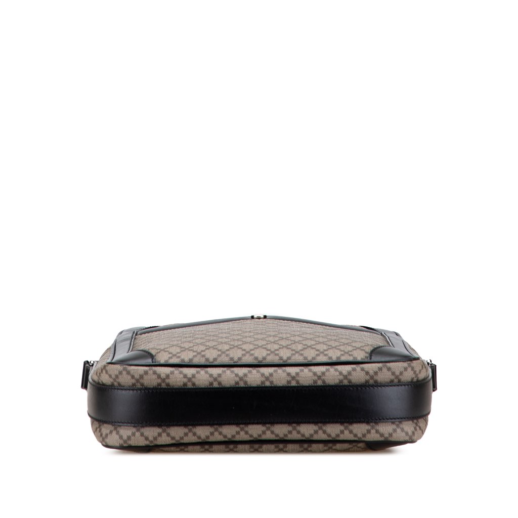 Gucci Diamante Coated Canvas Zip Crossbody - Image 6