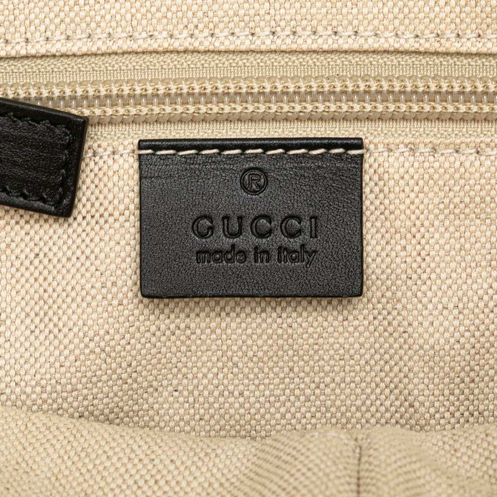 Gucci Diamante Coated Canvas Zip Crossbody - Side view