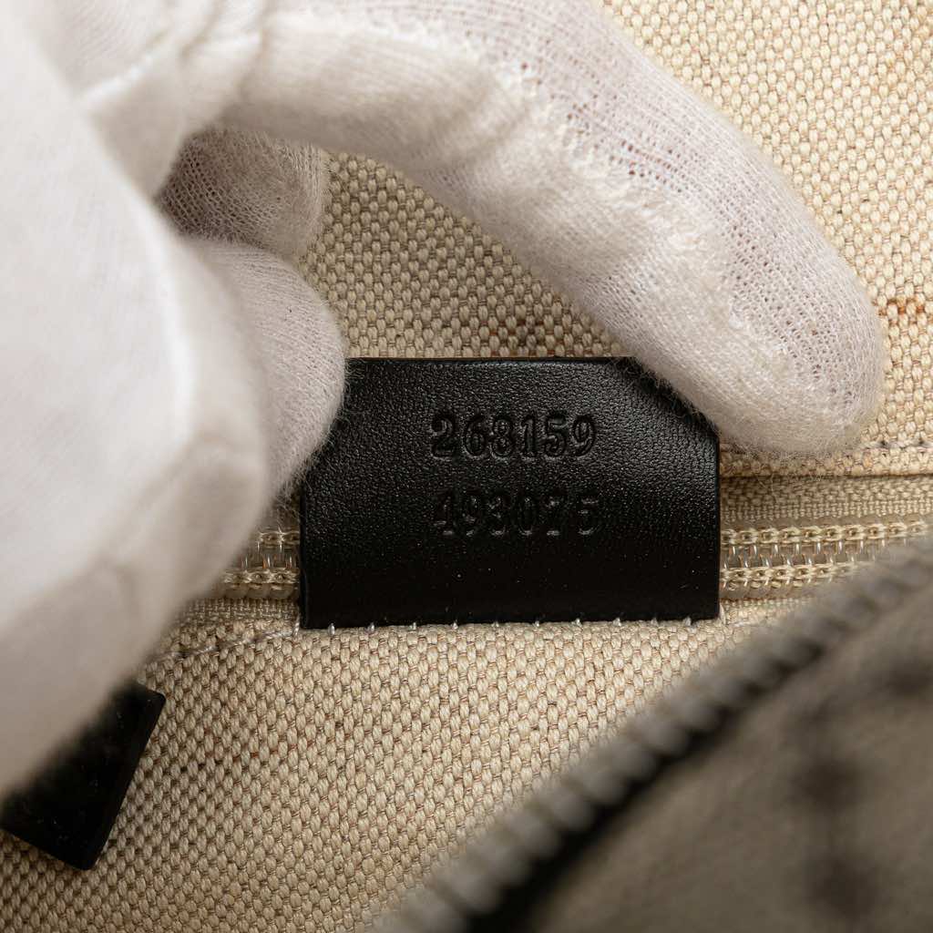 Gucci Diamante Coated Canvas Zip Crossbody - Detail 1