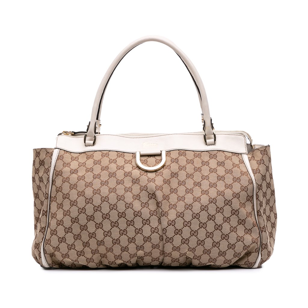Gucci GG Canvas Abbey D Ring Tote