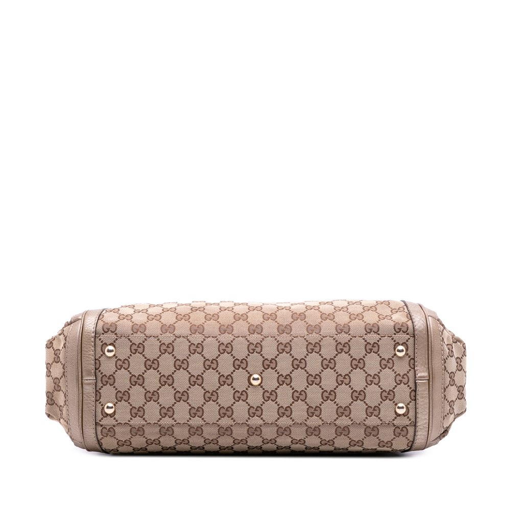 Gucci Large GG Canvas Bella Satchel - Image 6