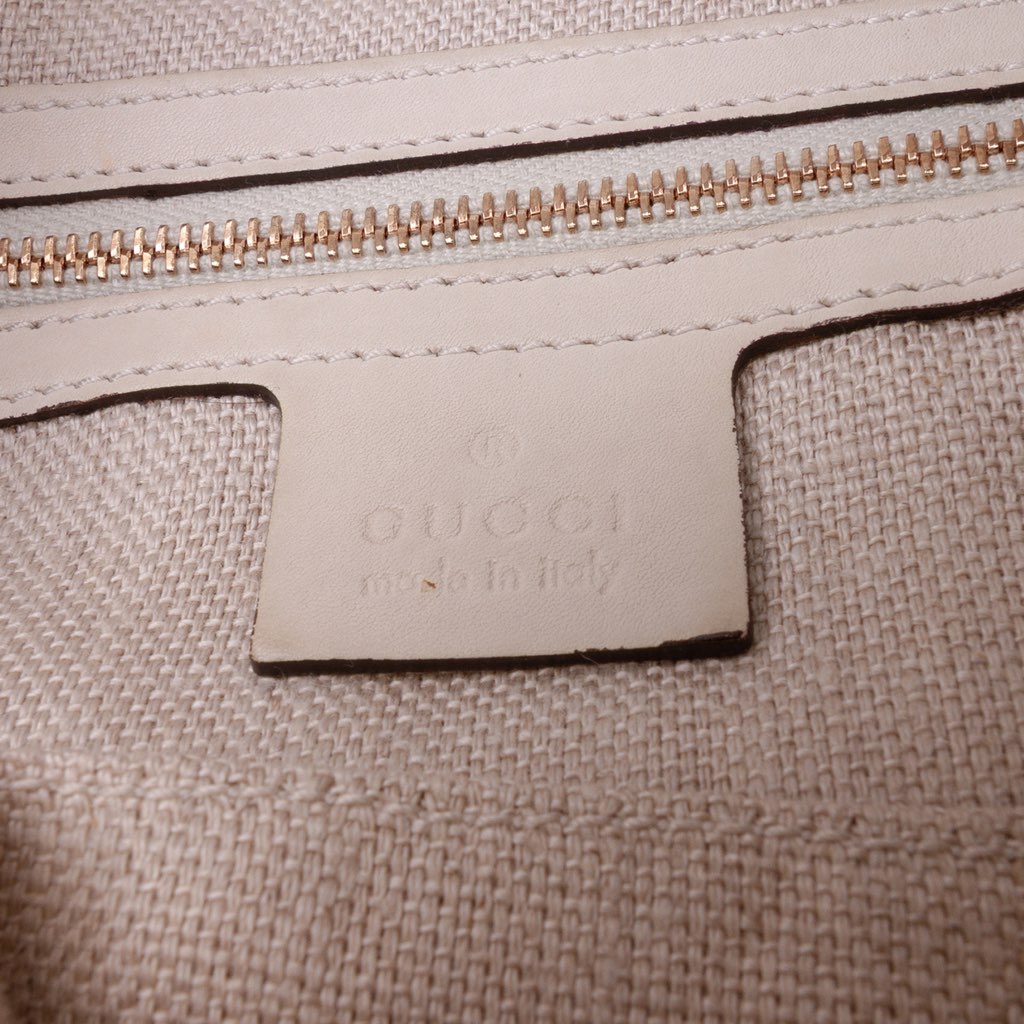 Gucci Leather Handmade Tote - Side view