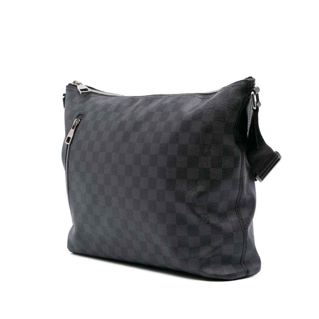 Louis Vuitton Damier Graphite Mick MM - Back view