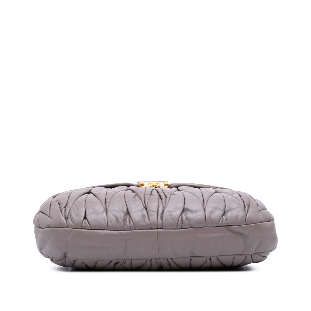 Miu Miu Matelasse Nappa Coffer Satchel - 3