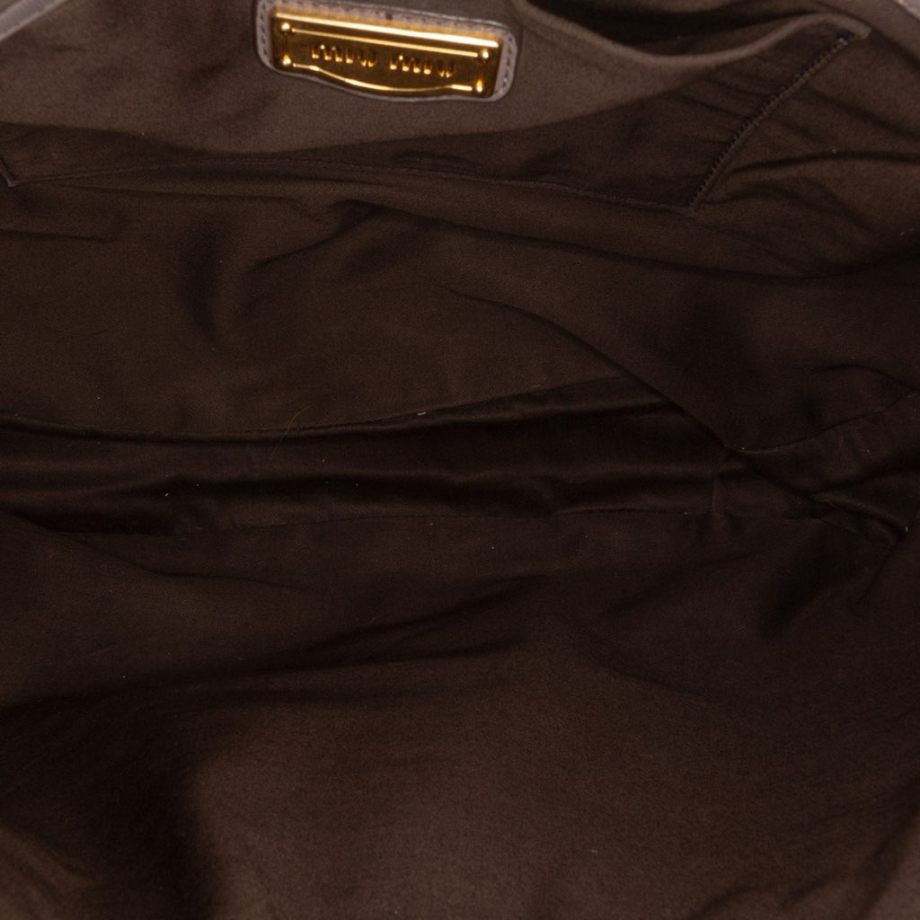 Miu Miu Matelasse Nappa Coffer Satchel - 4