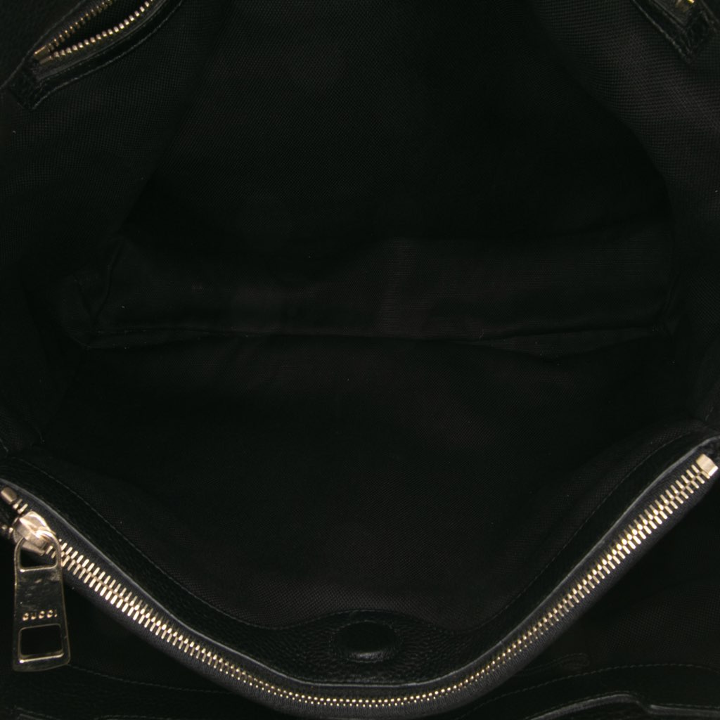 Gucci Large Calfskin Bamboo Shopper Satchel - 4