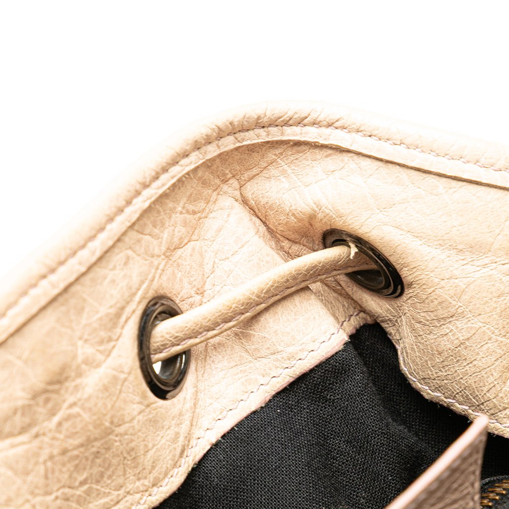 Balenciaga Mini Lambskin Motocross Pompon Bag - Image 10