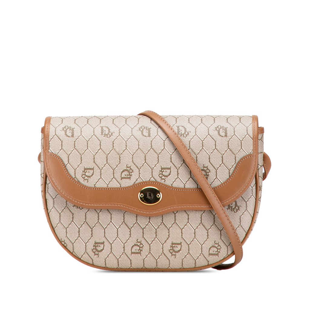 Dior Honeycomb Coated Canvas Crossbody