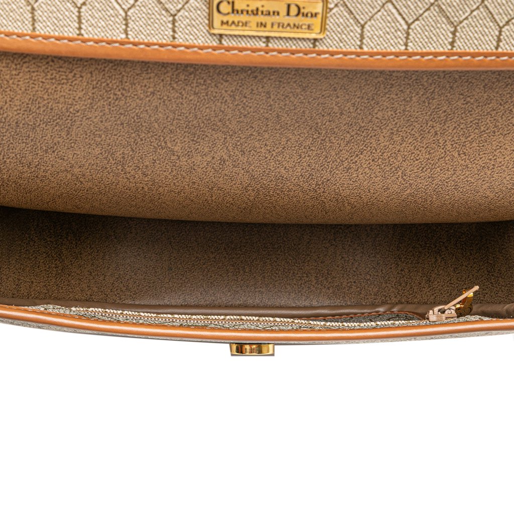 Dior Honeycomb Coated Canvas Crossbody - 4