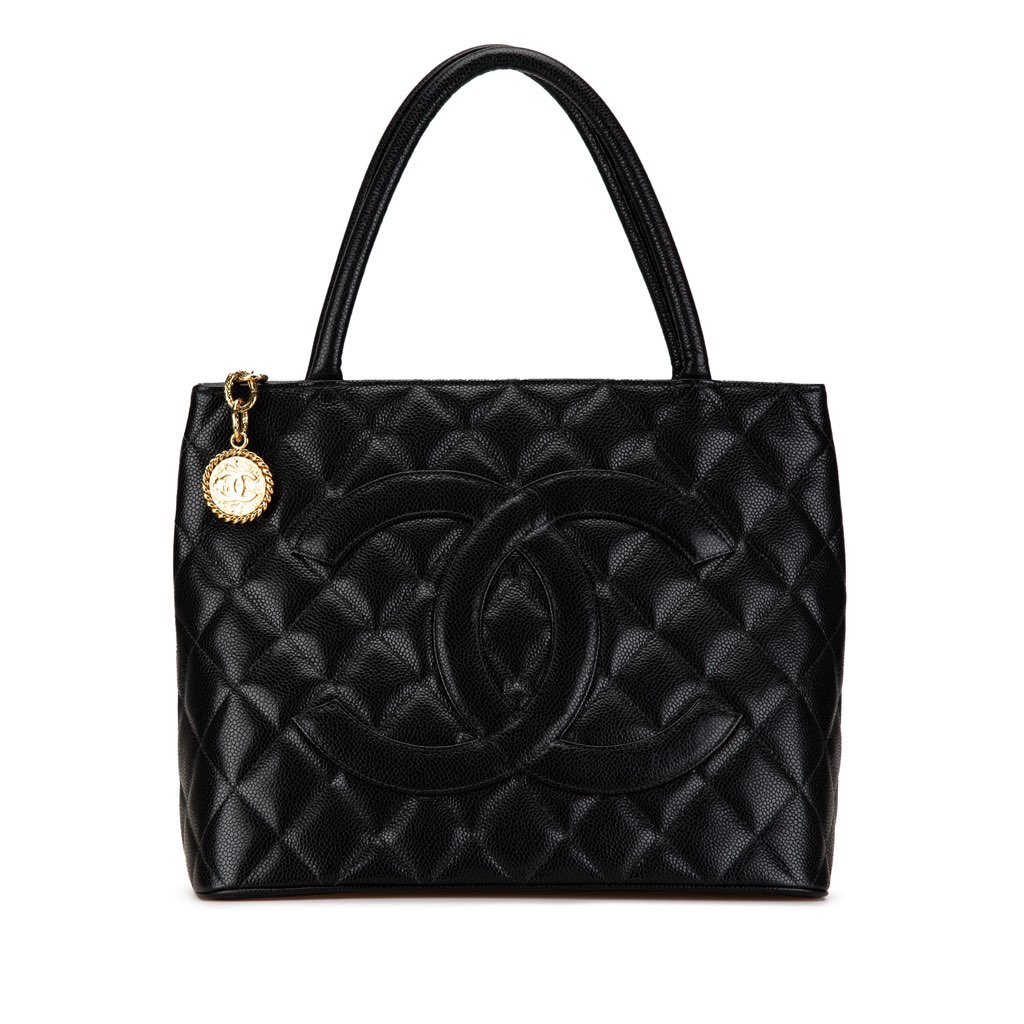 Chanel Caviar Medallion Tote