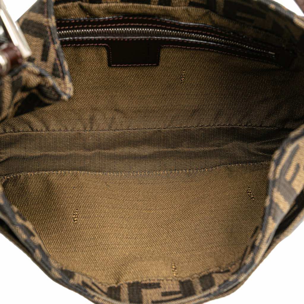 Fendi Zucca Canvas Shoulder Bag - 4