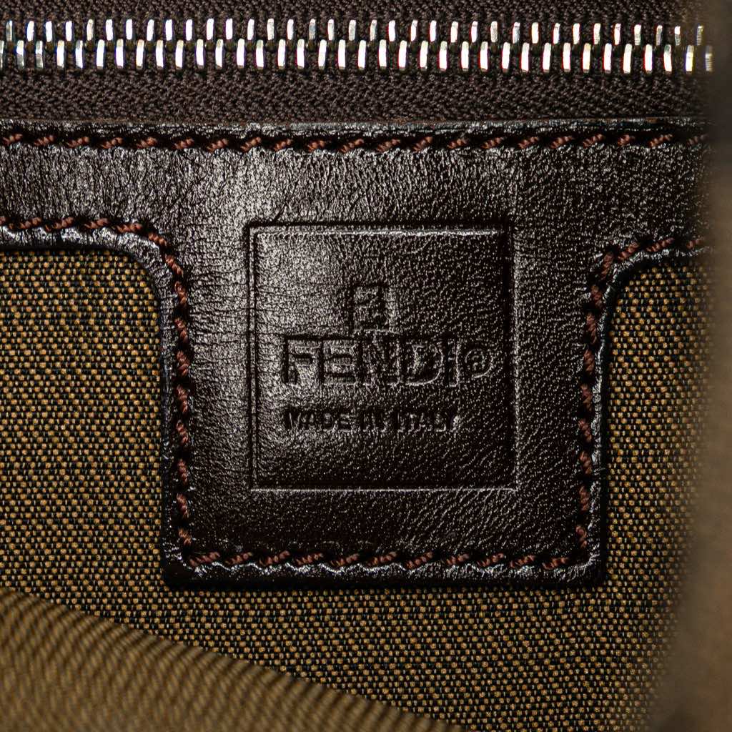 Fendi Zucca Canvas Shoulder Bag - 5