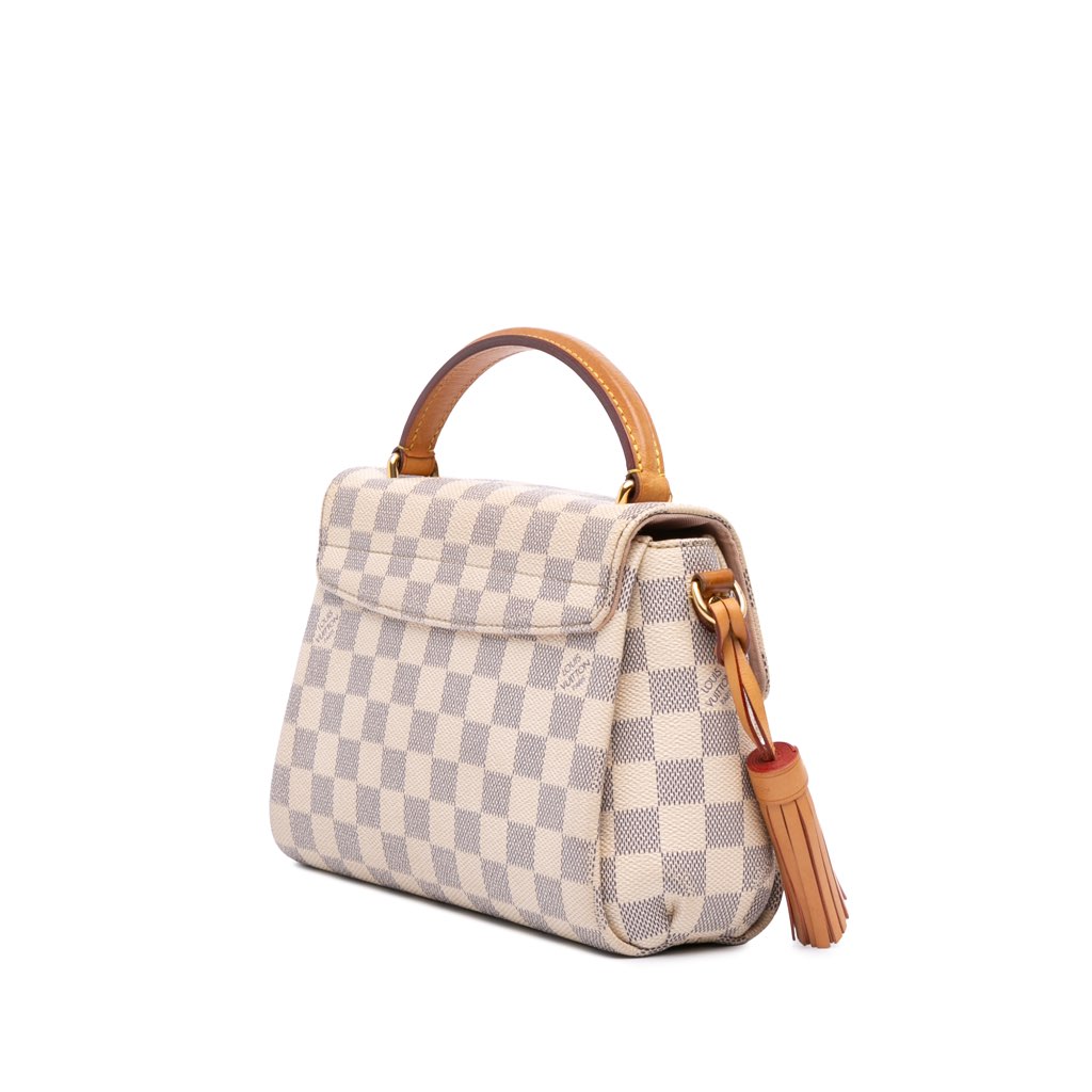 Louis Vuitton Damier Azur Croisette - Back view