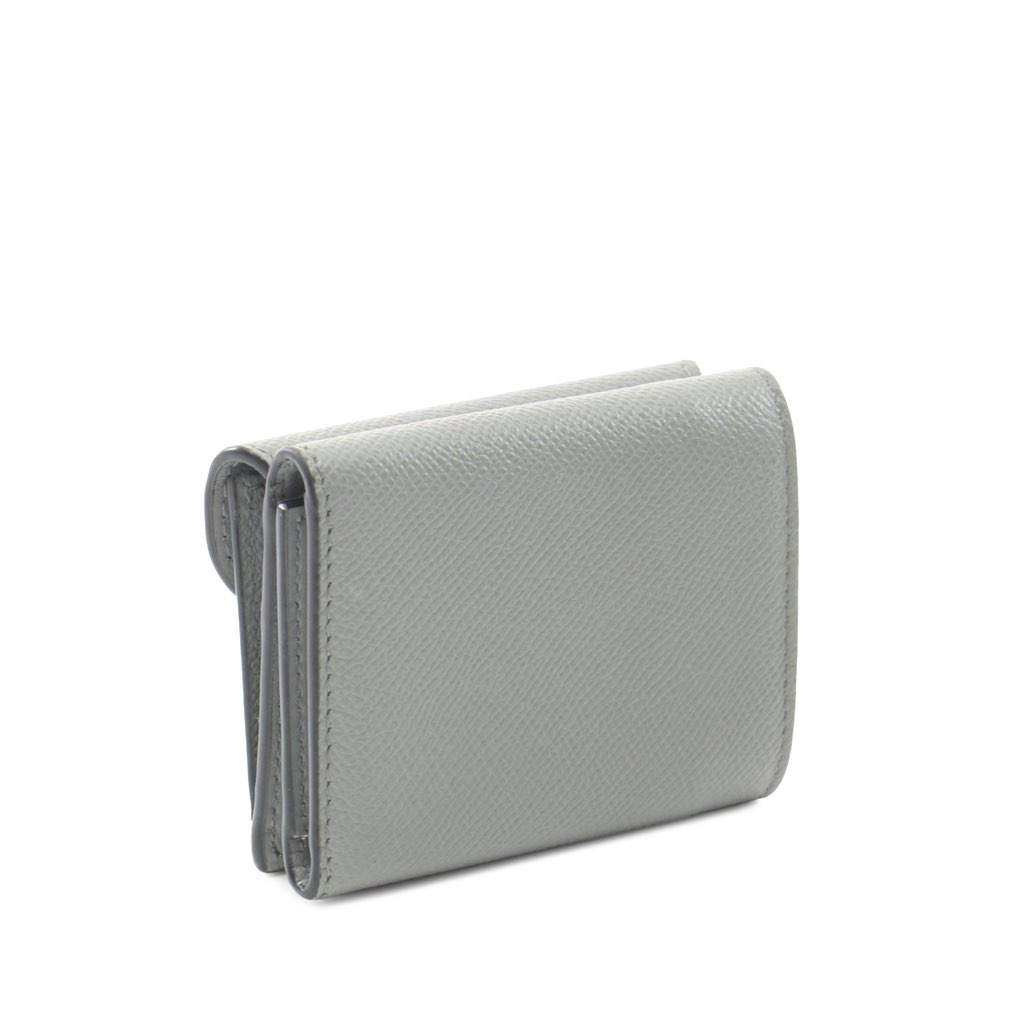 Dior Grained Calfskin Saddle Trifold Wallet - Back view