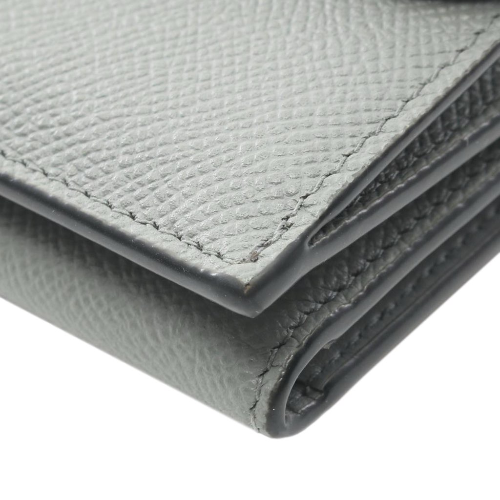 Dior Grained Calfskin Saddle Trifold Wallet - Detail 1
