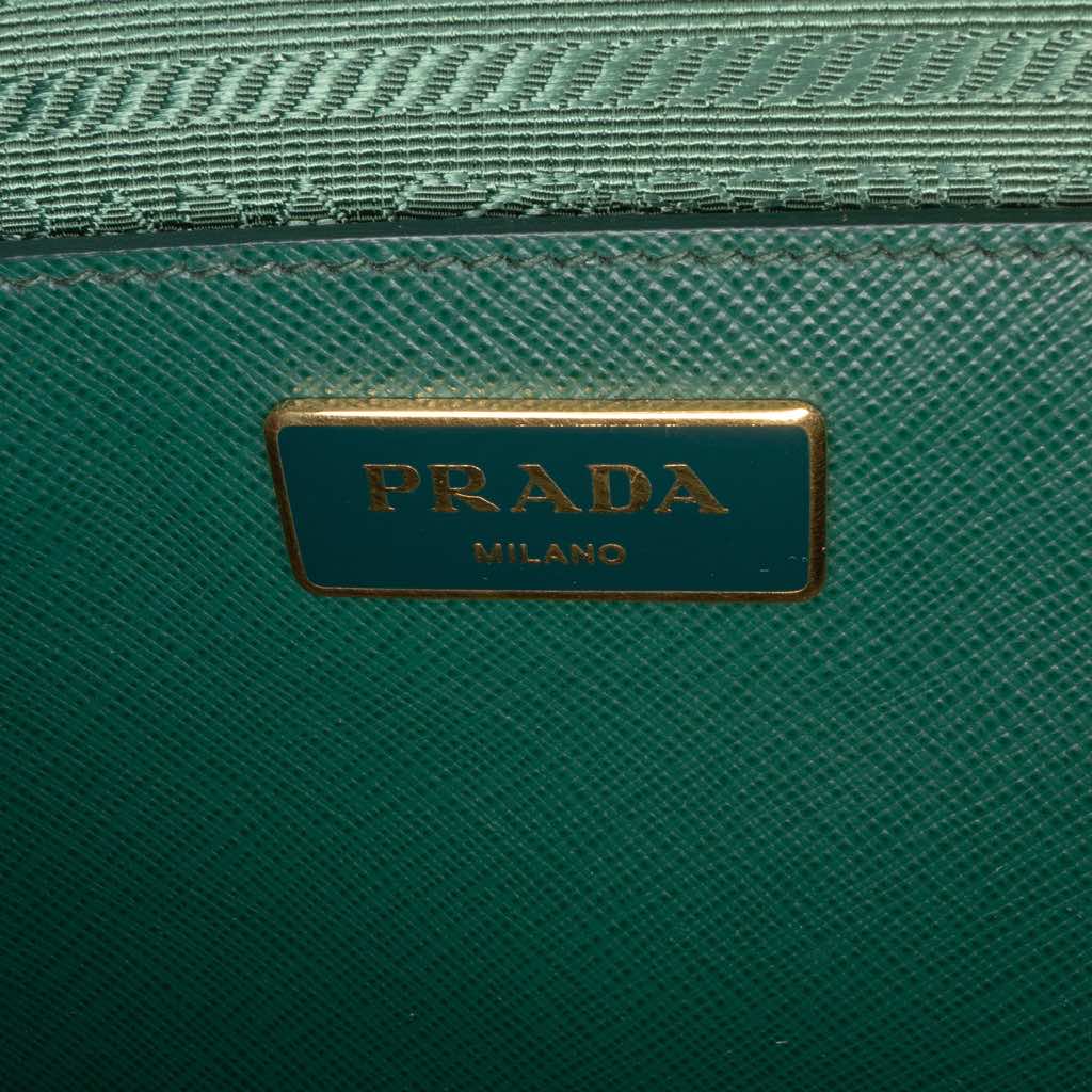 Prada Medium Saffiano Lux Open Promenade Satchel - 5