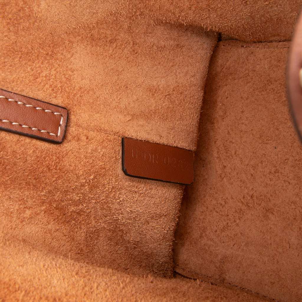 Celine Small Calfskin Cuir Triomphe Box Bag - Side view