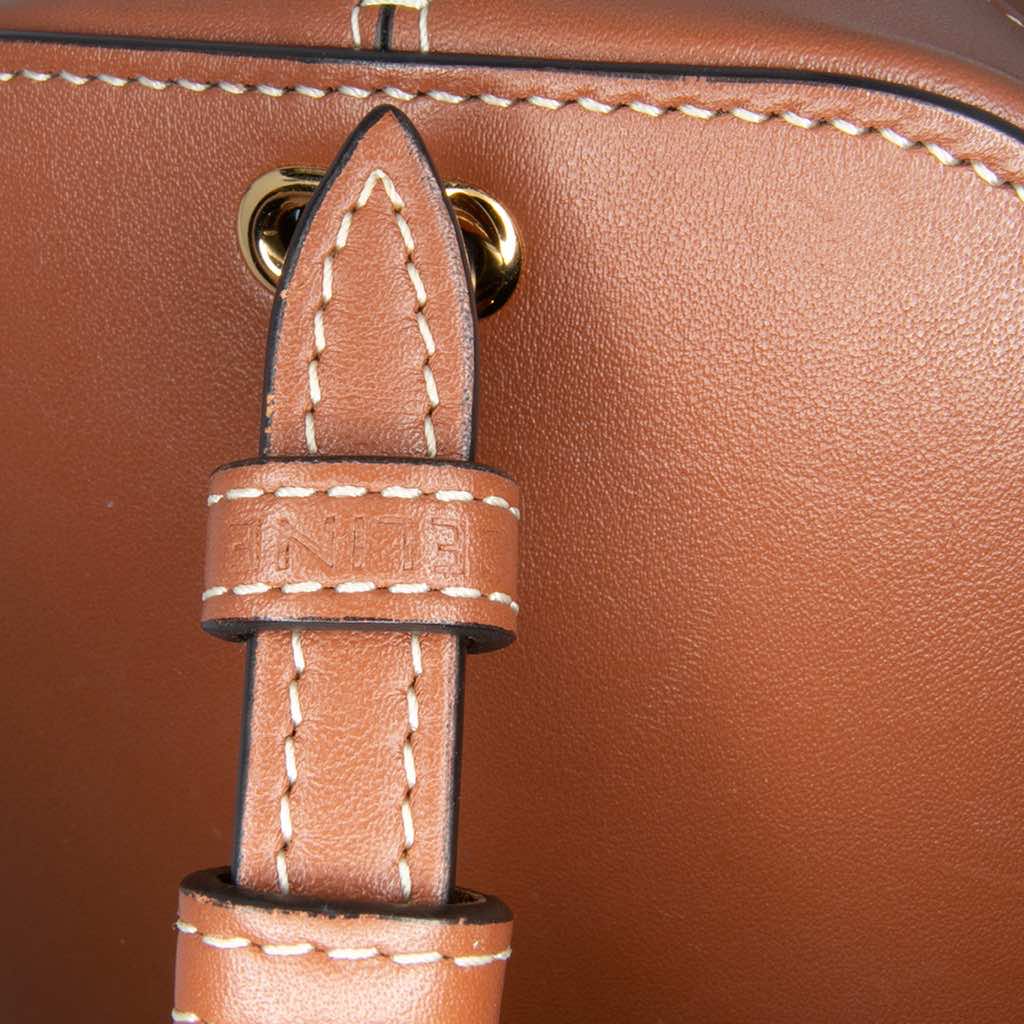 Celine Small Calfskin Cuir Triomphe Box Bag - Detail 1