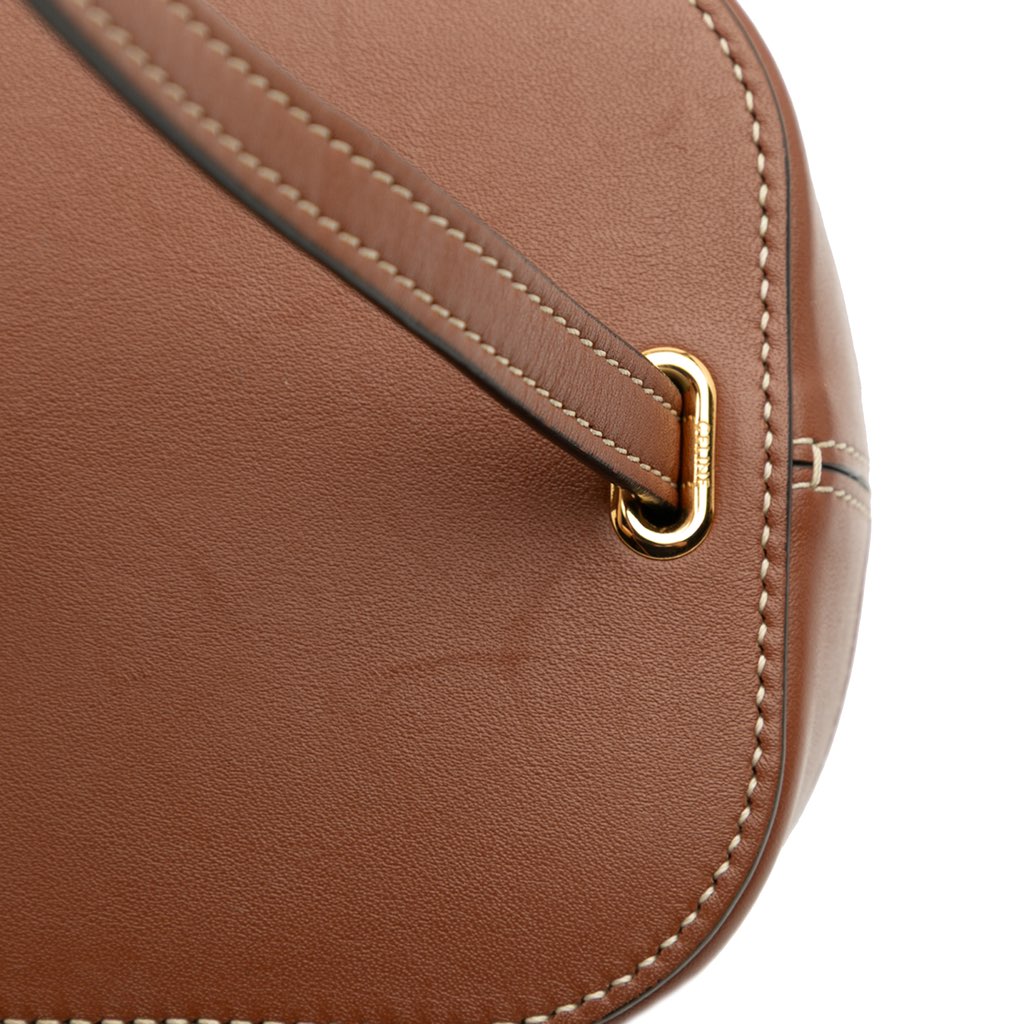 Celine Small Calfskin Cuir Triomphe Box Bag - Image 11