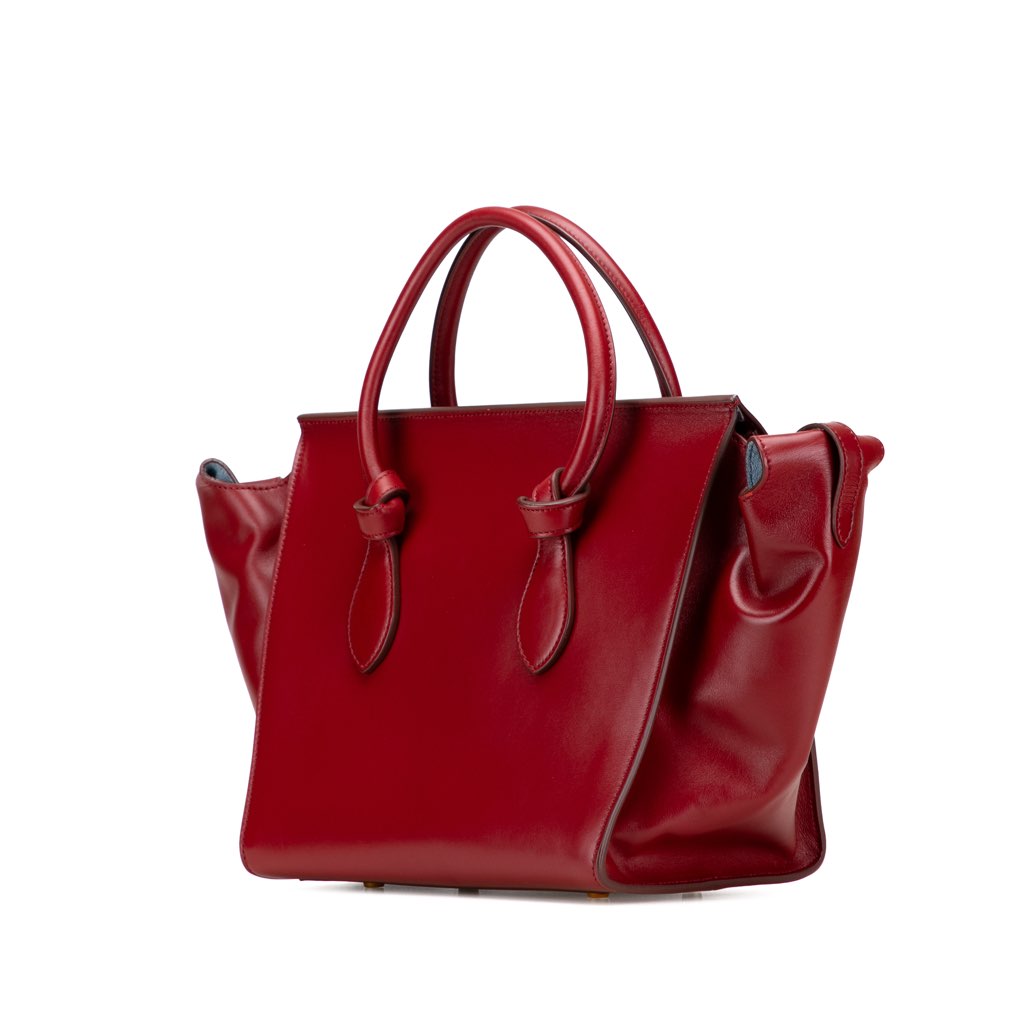 Celine Small Leather Tie Tote - 2