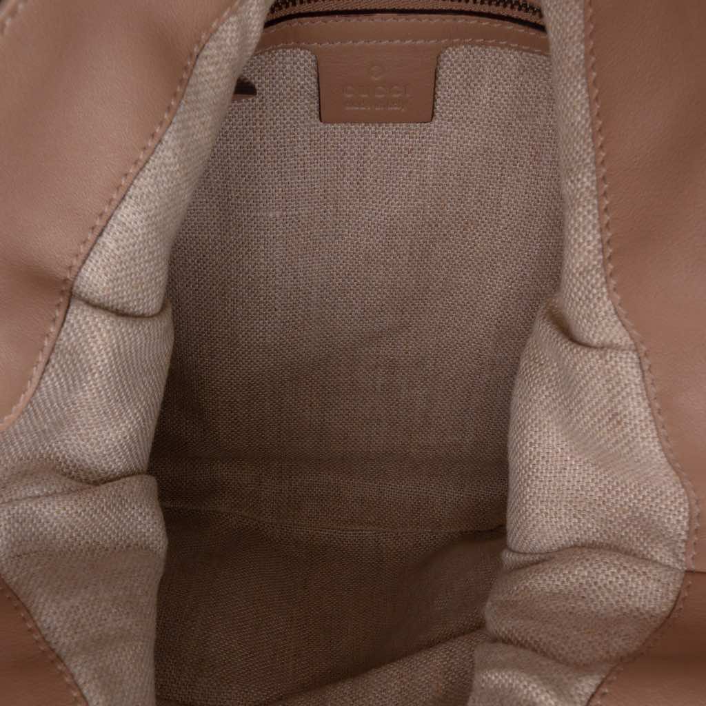 Gucci Medium Leather 1970 Chain Hobo Bag - 4