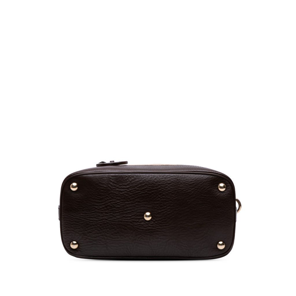 Gucci Medium GG Canvas Charm Dome Satchel - 3