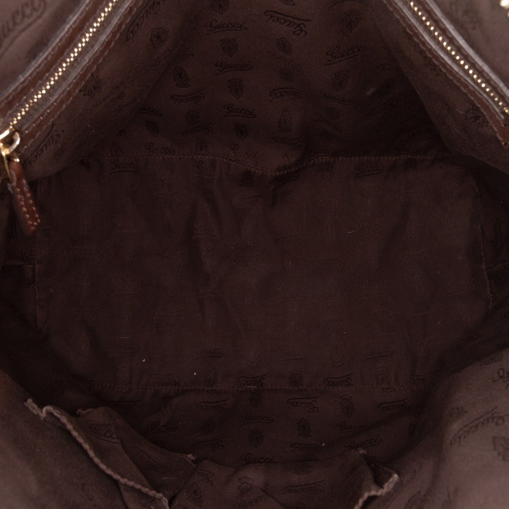 Gucci Medium GG Canvas Charm Dome Satchel - 4