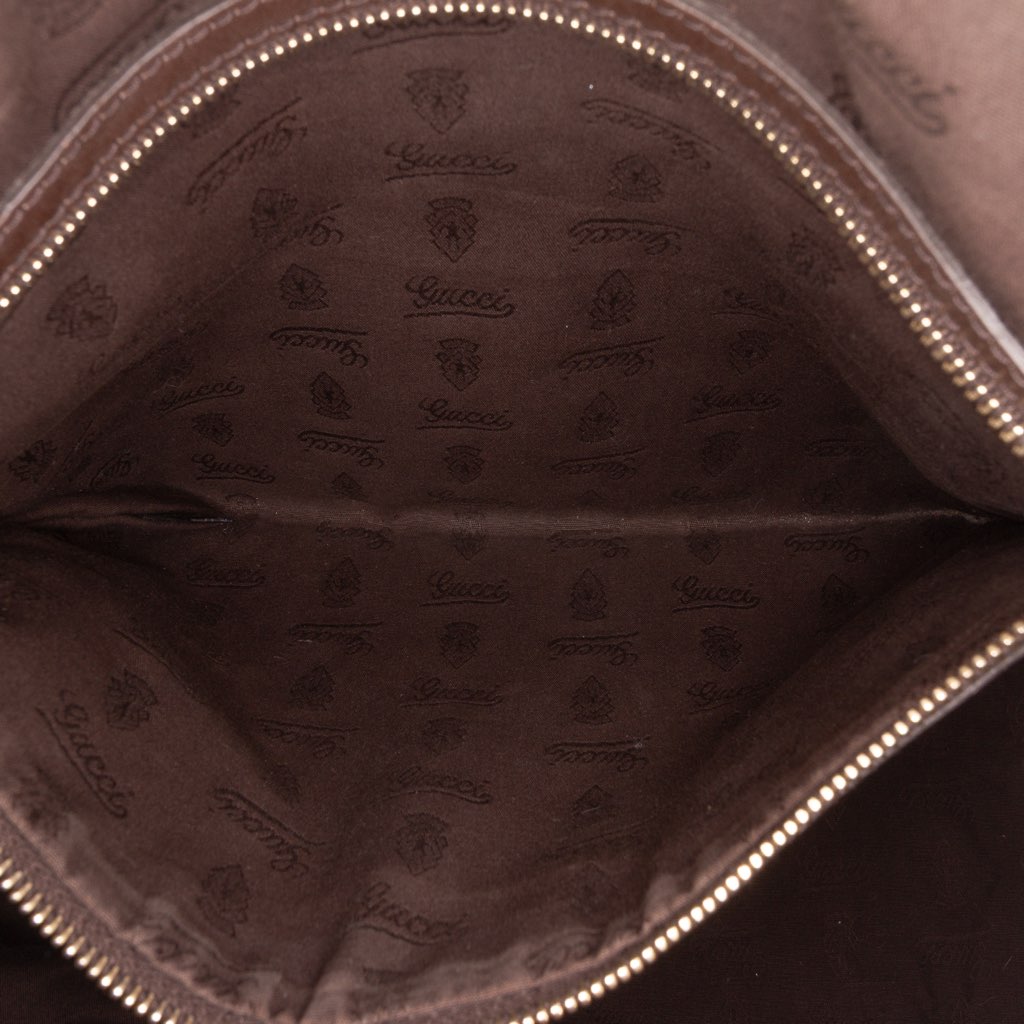 Gucci Medium GG Canvas Charm Dome Satchel - 5