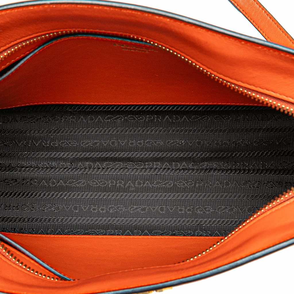 Prada Saffiano Vernice Esplanade Crossbody - 4